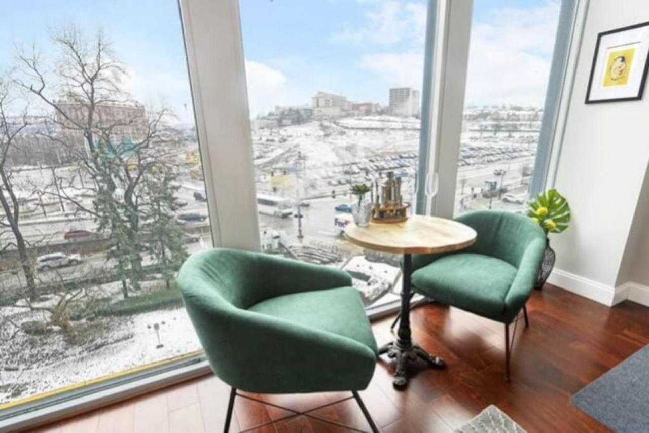 Hostwise Stays - The Washington At Chatham - Free Parking, Private Gym, Skyline Views! Pittsburgh Ngoại thất bức ảnh